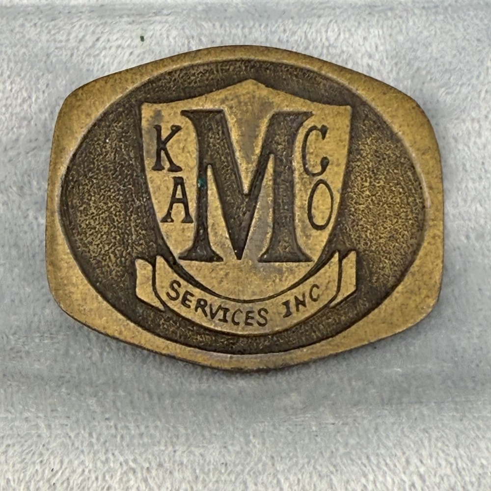 Vintage Belt Buckle KAM Co. Services‎ Inc